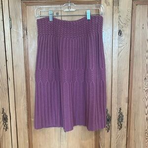 Far Away From Close wool blend knit  skirt size medium